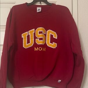 Russell Athletic Red USC Mom Sweatshirt